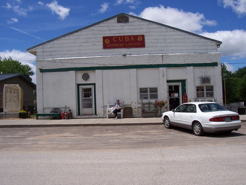 Cuba, KS Cuba Antique Store, Used to be Pool Hall and Resturant photo