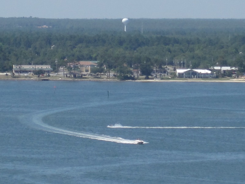 Gulf Breeze, FL Navarre Park and Santa Rosa Sound from Navarre Beach