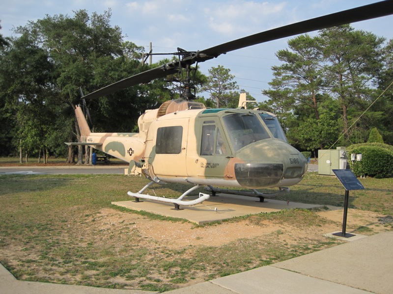 Eglin AFB, FL UH1 Iroquois helicopter US Air Force Armament Museum