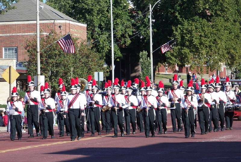 Kingman, KS Kingman High School band photo, picture, image (Kansas) at