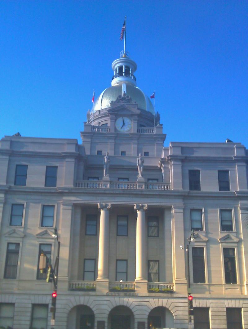 Savannah, GA City Hall photo, picture, image at