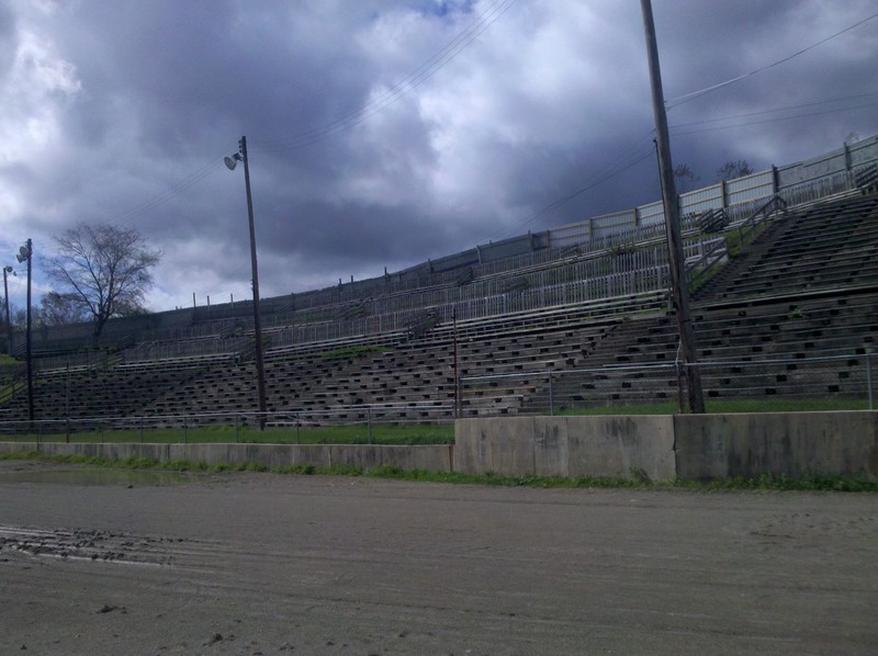 Pike, NY bleachers in the fair grounds 2011 photo, picture, image