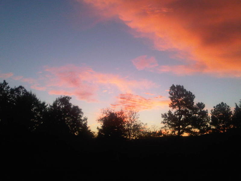 Booneville, AR Sunrise in the mountains photo, picture, image