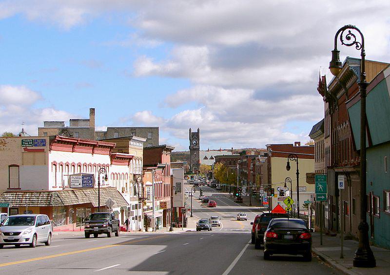Malone, NY MAIN ST LOOKING EAST photo, picture, image (New York) at