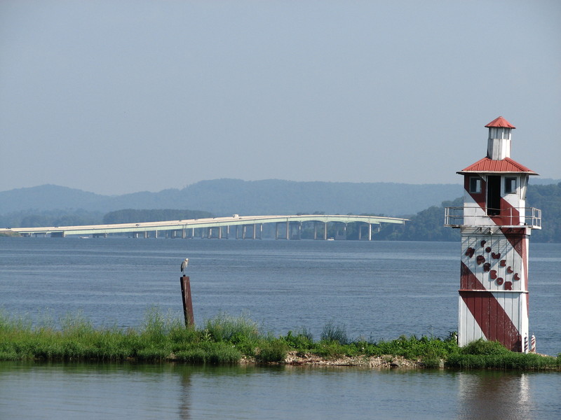 Guntersville, AL Guntersville Bridge as seen from SR227 photo