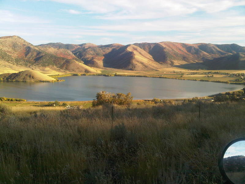 Brigham City, UT Brigham City's Mantua Reservoir water for irrigation and recreation photo