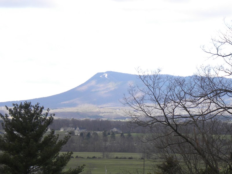 Elkton, VA View of Massanutten Peak from Elkton photo, picture, image
