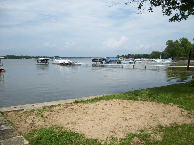 Bass Lake, IN Bass Lake view from Cottage photo, picture, image