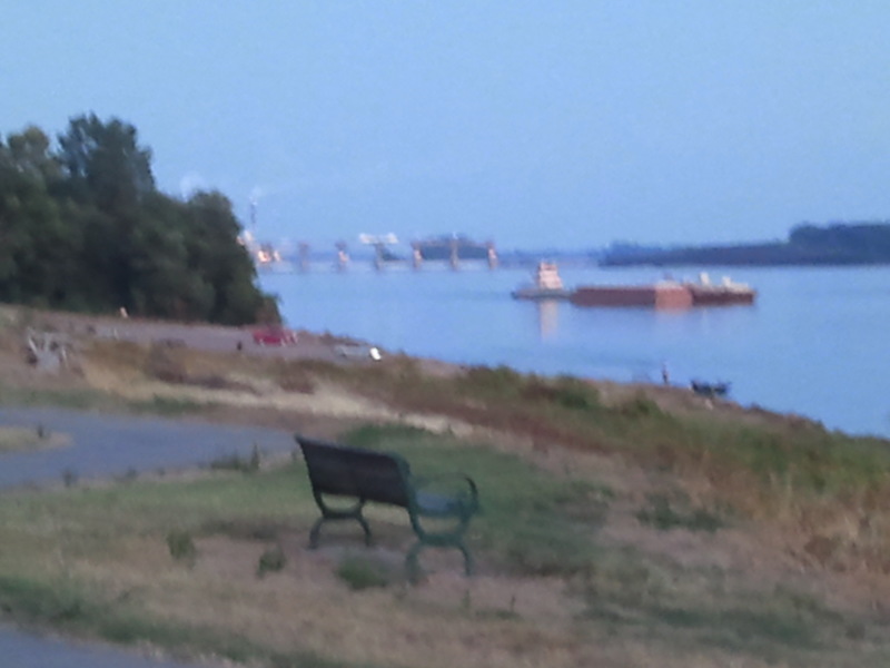 Newburgh, IN Lock and Dam scene photo, picture, image (Indiana) at