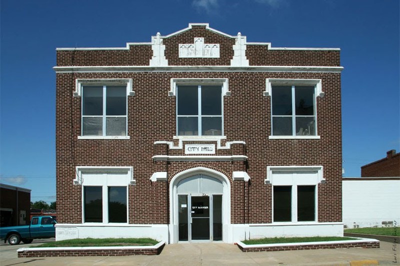 Tonkawa, OK City Hall photo, picture, image (Oklahoma) at