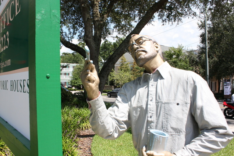 Gainesville, FL Seward Johnson Sculpture at Trimark Properties; part