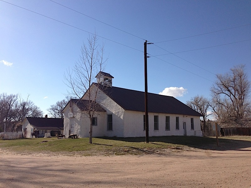 Arthur, NE Bailed Hay ChurchMade from bailed hay used like adobe