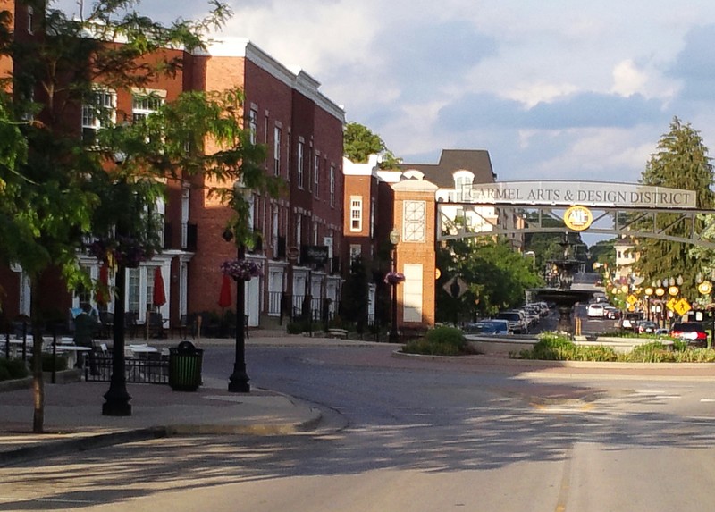 Carmel, IN Arts District photo, picture, image (Indiana) at
