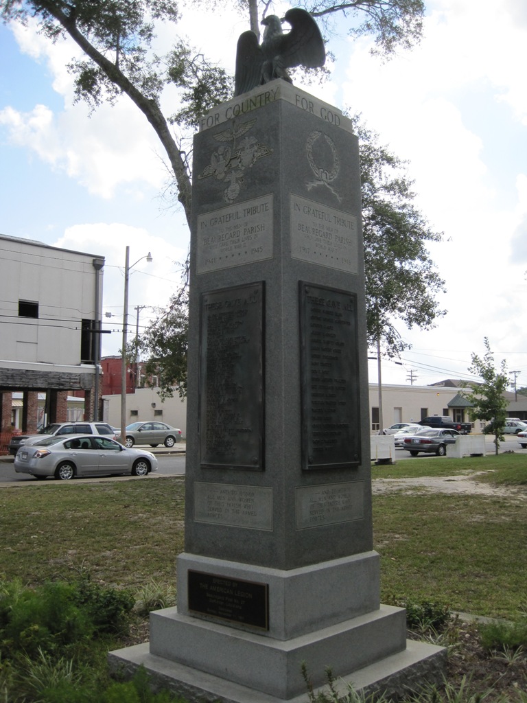 De Ridder, LA Veteran's Monument Beauregard Parish Courthouse photo
