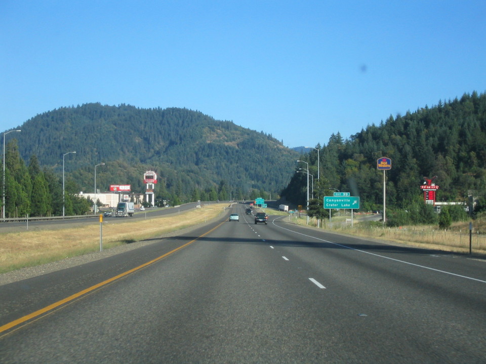 Canyonville, OR Driving on I5 going south photo, picture, image
