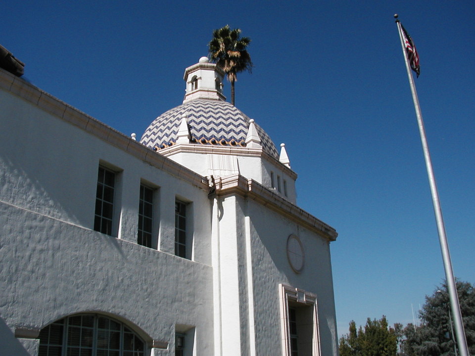 Redlands, CA View of the rotunda at the Redlands post office photo