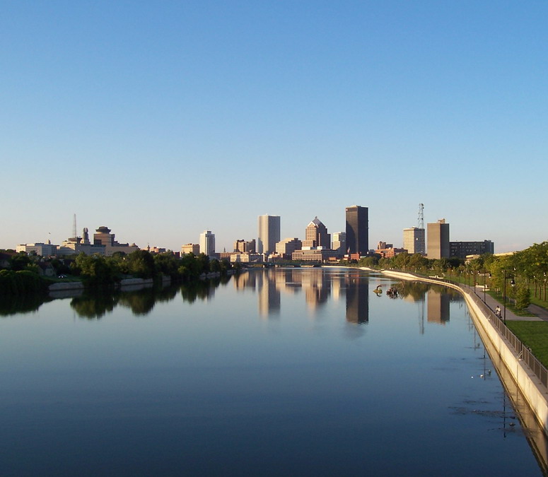 Rochester, NY Rochester Skyline photo, picture, image (New York) at