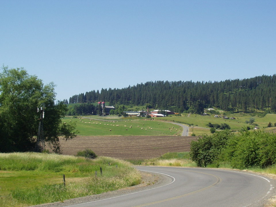 Cottonwood, ID Prairie High School, right, and St. Gertrude's