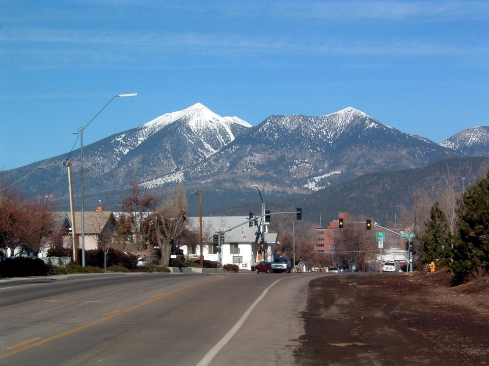 Flagstaff, AZ Lone Tree & Butler Intersection 12.14.04 photo, picture