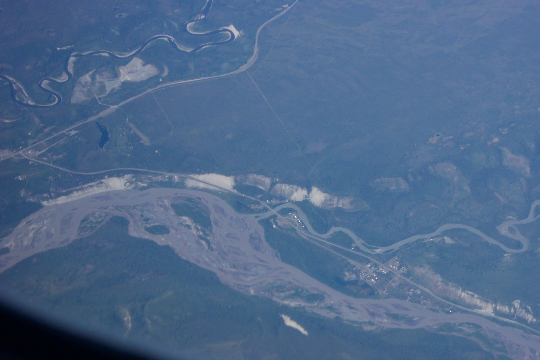 Gakona, AK Aerial View of Gakona, Alaska photo, picture, image