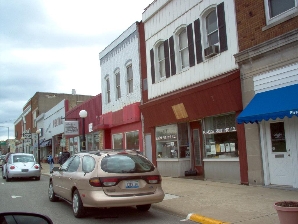Eureka, IL N. Main St. photo, picture, image (Illinois) at
