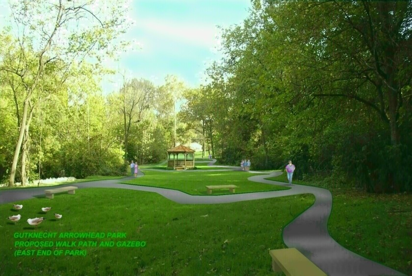 BelRidge, MO This photo retouch depicts proposed improvements to