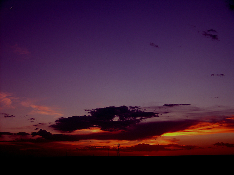 Holbrook, AZ Holbrook sunset looking over airport photo, picture, image (Arizona) at