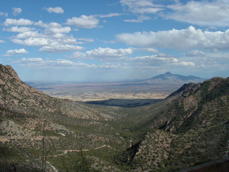 Green Valley, AZ South of Green Valley, AZ, USA looking into Mexico photo, picture, image