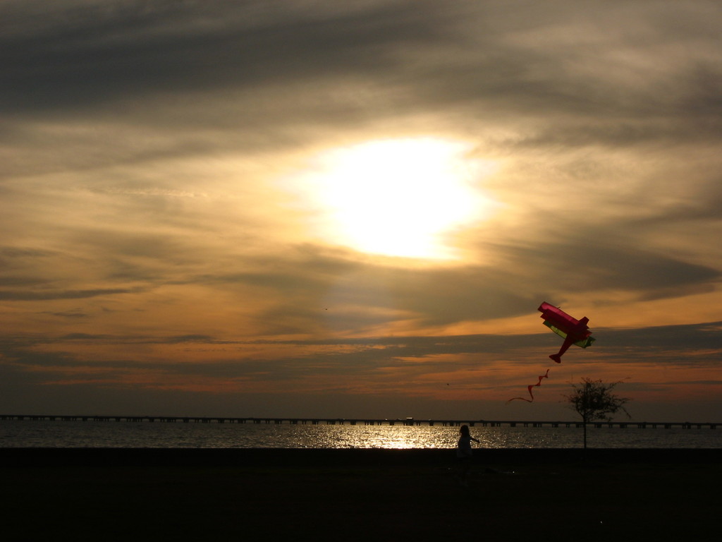 Mandeville, LA Mandeville Lakefront of Lake Pontchartrain photo