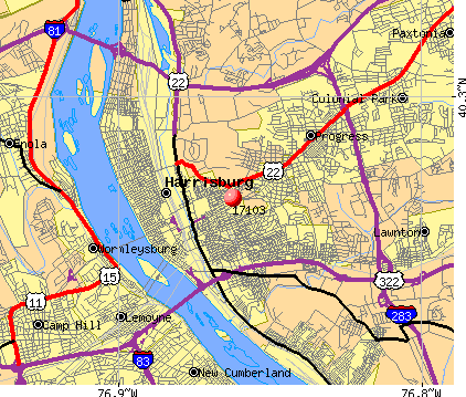 Harrisburg Zip Code Map 17103 Zip Code (Harrisburg, Pennsylvania) Profile - Homes, Apartments, Schools, Population, Income, Averages, Housing, Demographics, Location, Statistics, Sex Offenders, Residents And Real Estate Info