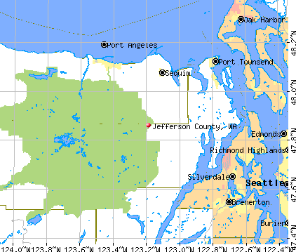 Jefferson County Wa Map Jefferson County, Washington Detailed Profile - Houses, Real Estate, Cost Of Living, Wages, Work, Agriculture, Ancestries, And More
