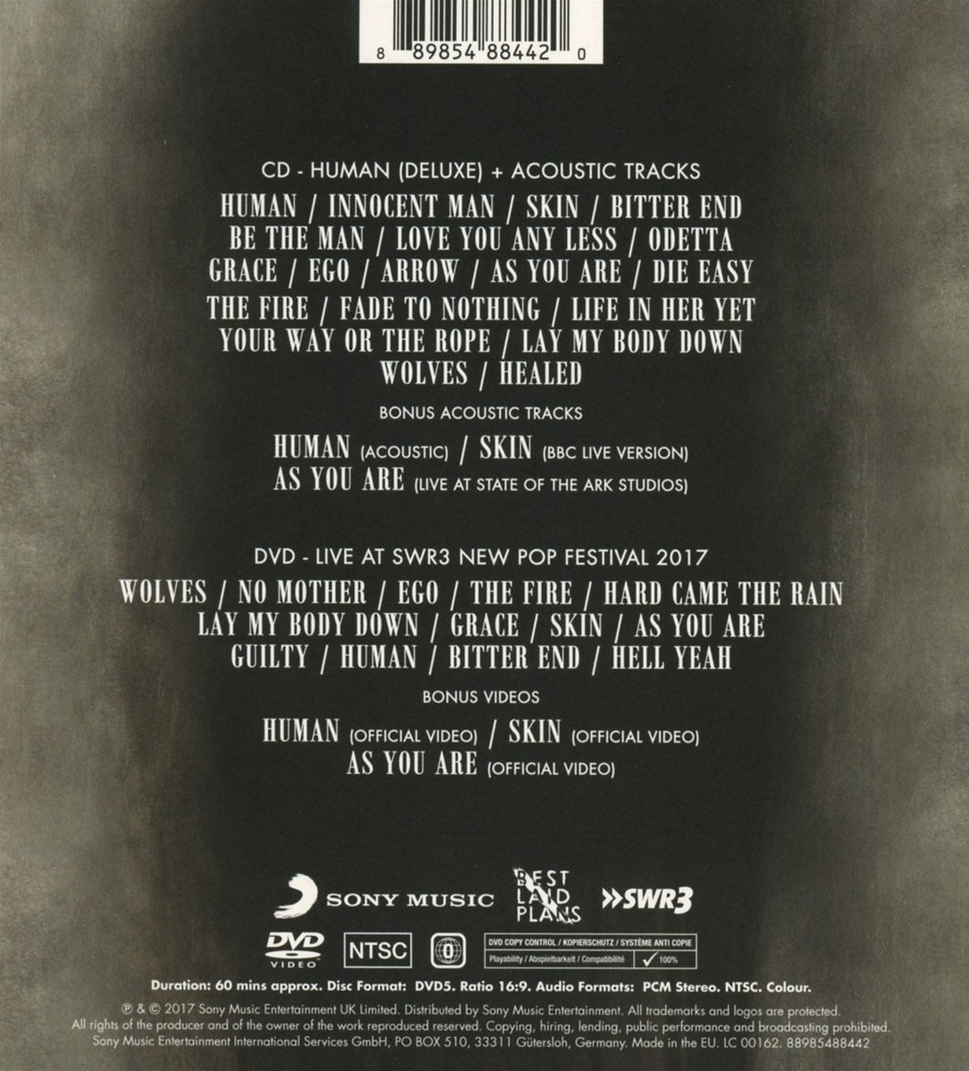 Neue Version von Rag'n'Bone Man's "Human" in der Deluxe Live Edition