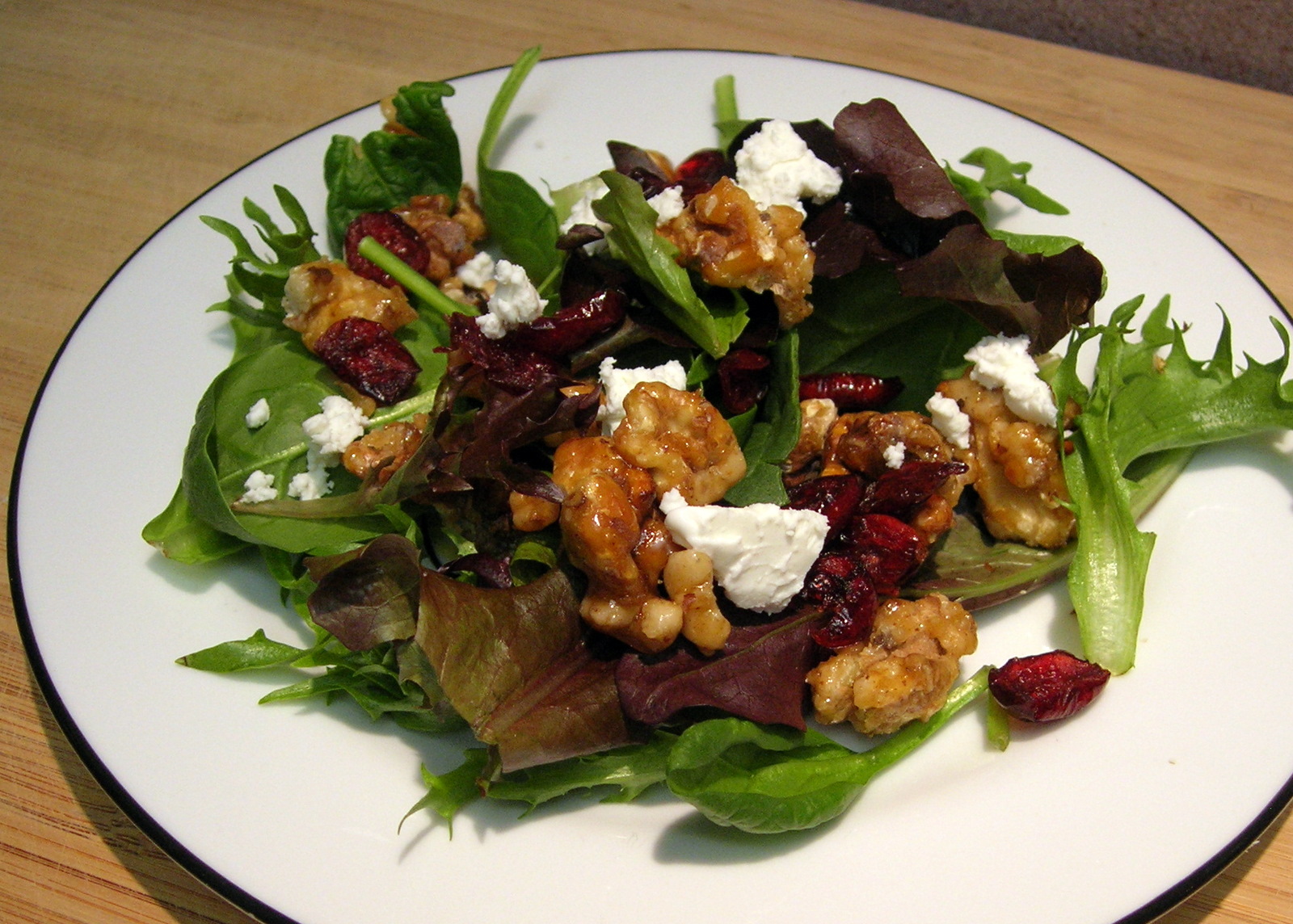 Goat Cheese Cranberry Salad
