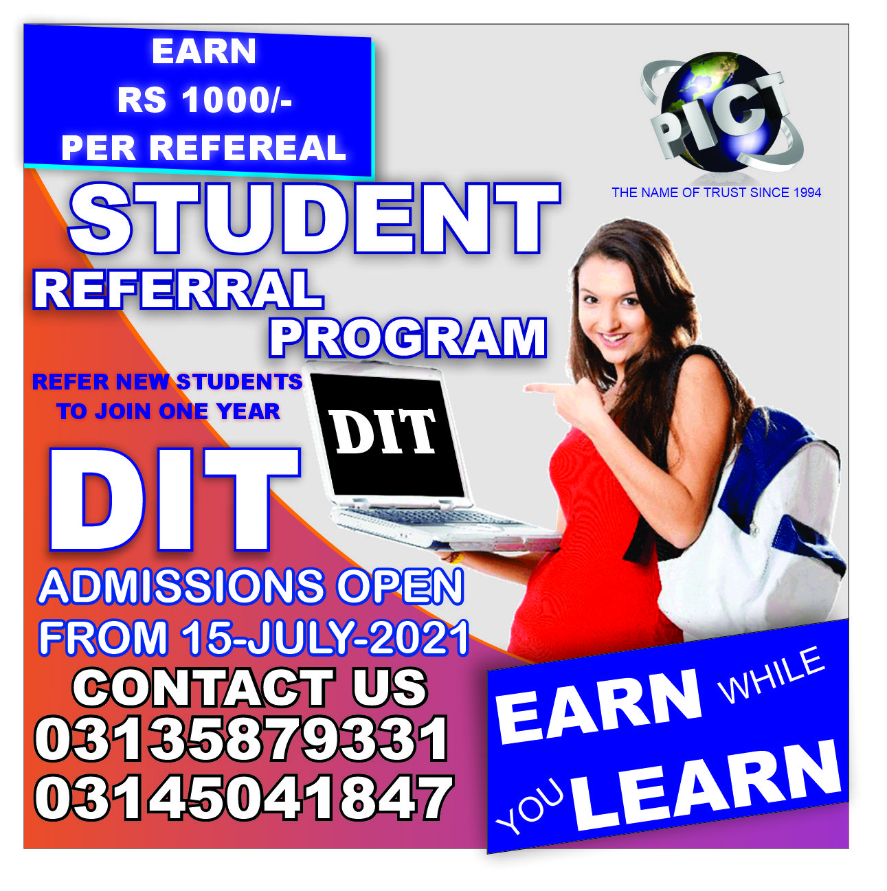 Student Referral Program 2021
