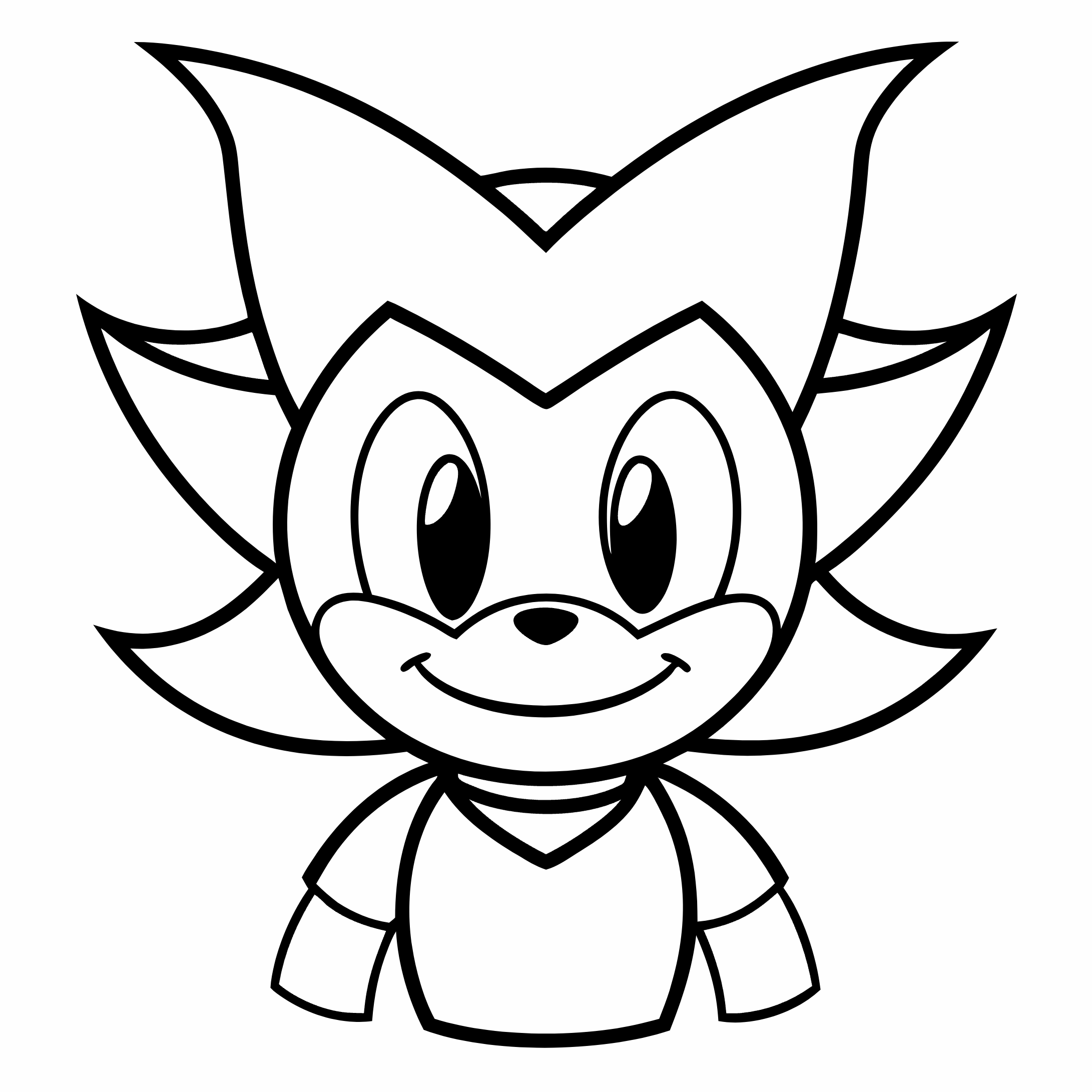 Sonic Coloring Pages Download and Print Free Coloring Pages
