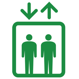 アスクル】グリーンクロス Jis標識ピクトサイン エレベーター 6300001038（直送品） 通販 - Askul（公式） エレベーター 1 | Human Pictogram 2.0 (無料 人物ピクトグラム素材 2.0)
