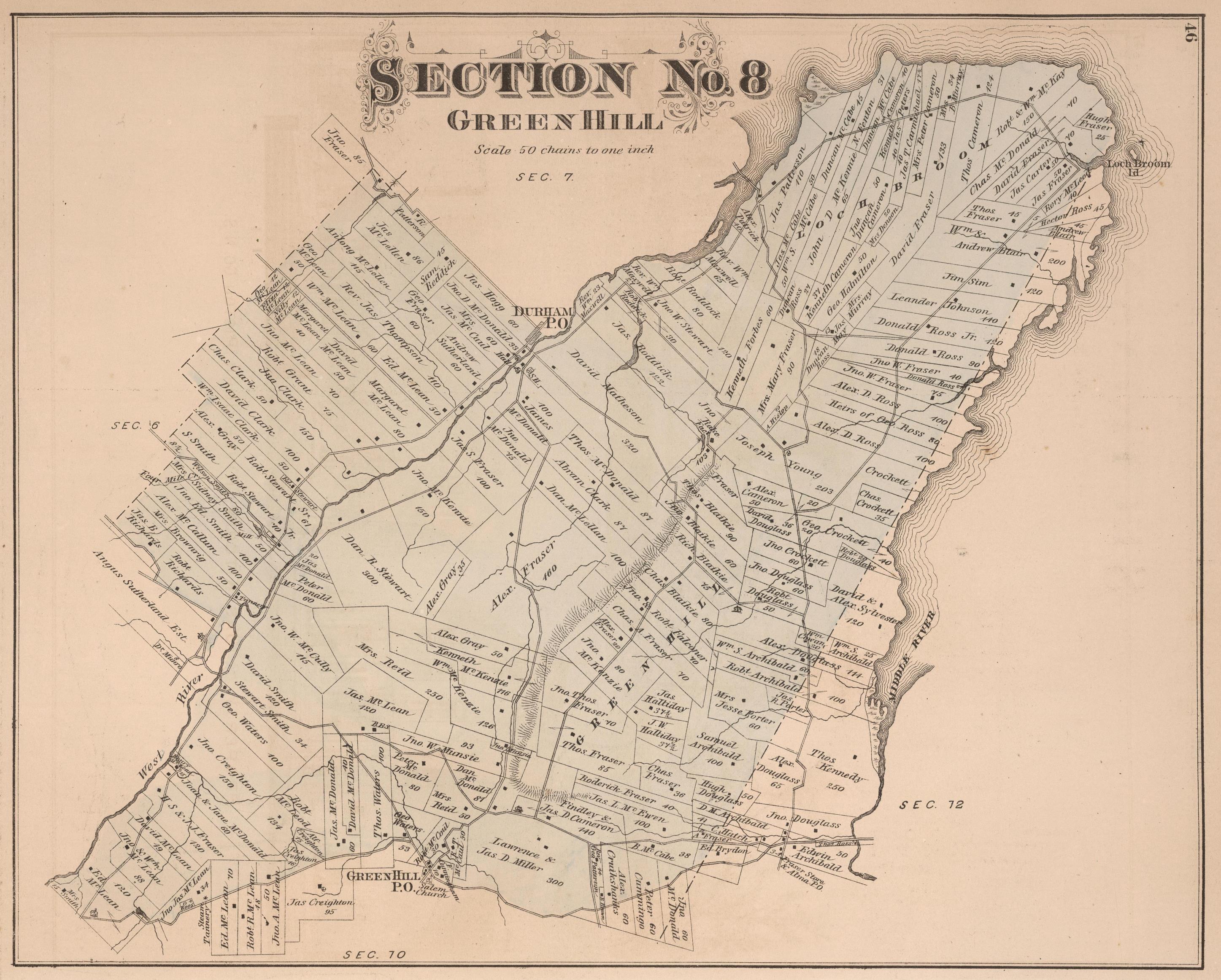 Pictou County Maps Pictou County