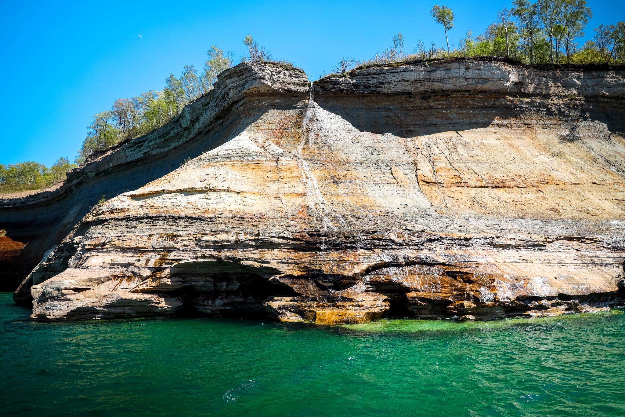 The Top 7 Waterfalls near Munising, MI Pictured Rocks Pictured