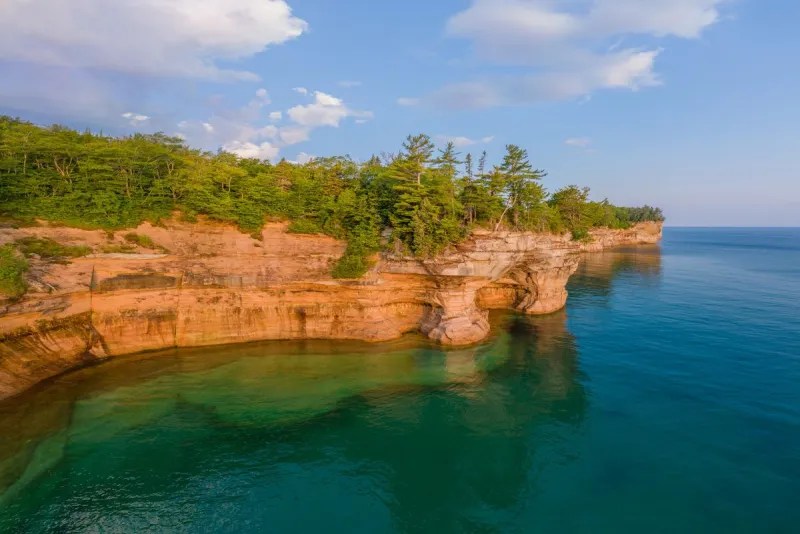 Your Guide to Camping in Pictured Rocks National Lakeshore Pictured
