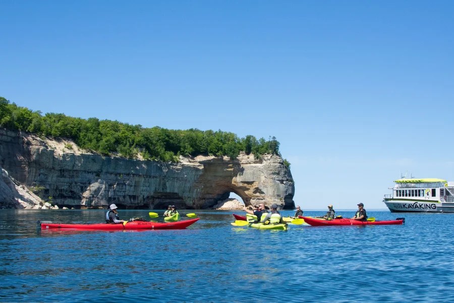 Why You Should Take a Guided Pictured Rocks Kayaking Tour
