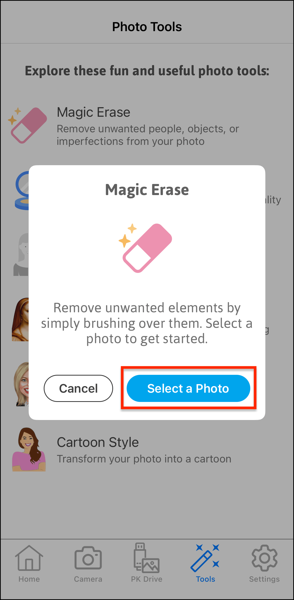 How to Use the Magic Erase Tool Help Center