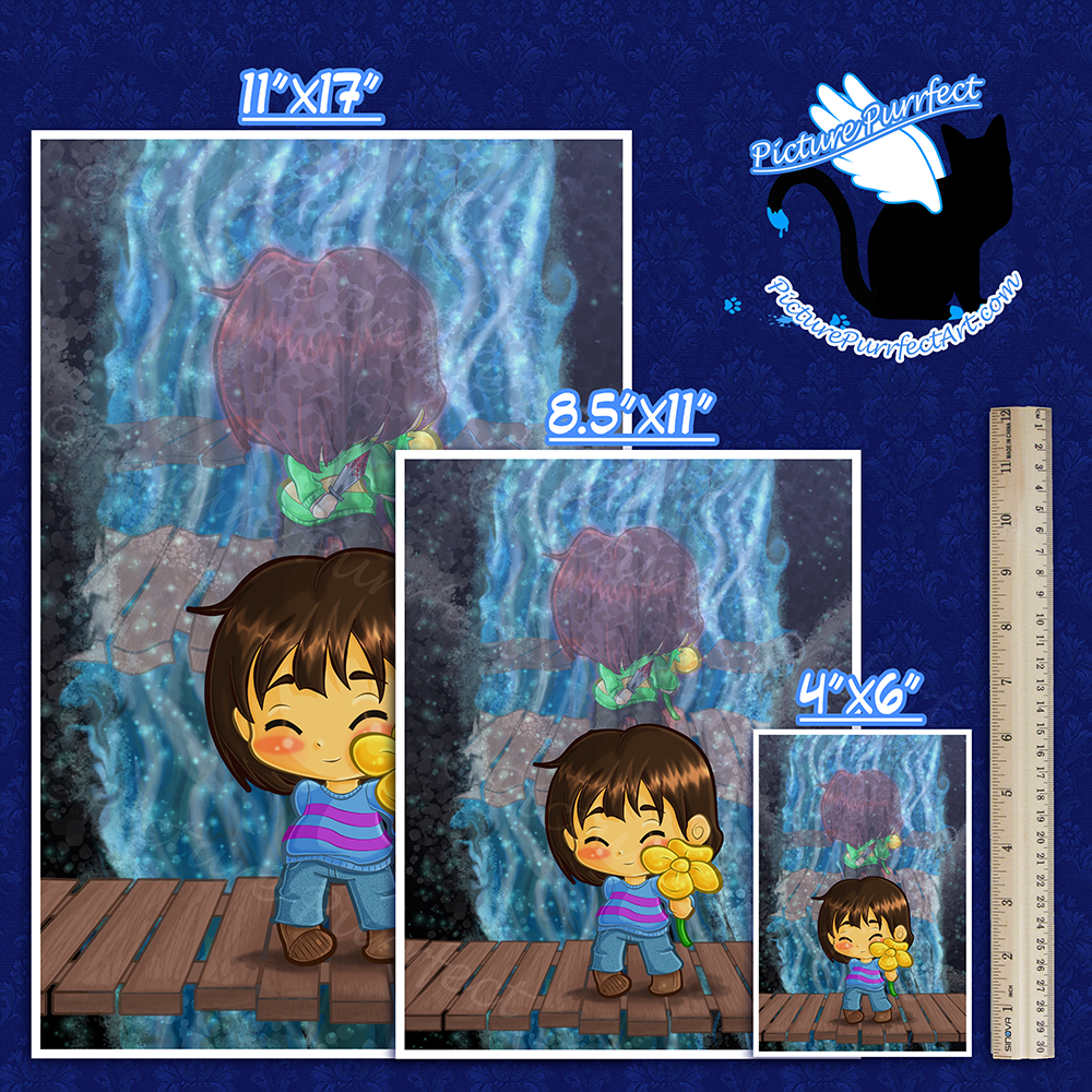 Reflections Print Available in Multiple Sizes! Picture Purrfect Art