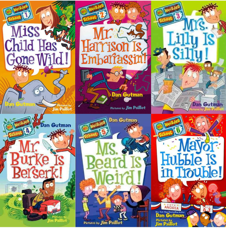My WEIRDER School Childrens Series by Dan Gutman PAPERBACK Collection
