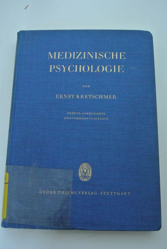 medizinische psychologie von ernst kretschmer ZVAB