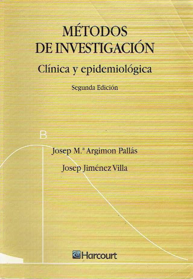 Métodos de investigación clínica y epidemiológica