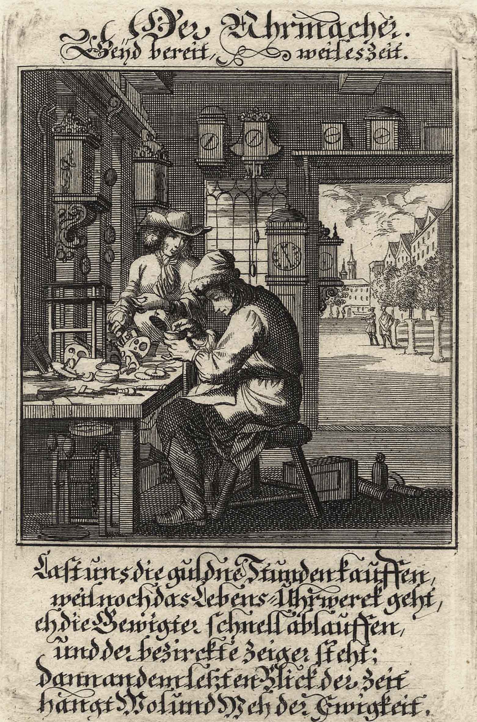 Der Uhrmacher. by UHRMACHER Antiquariat Nikolaus Struck