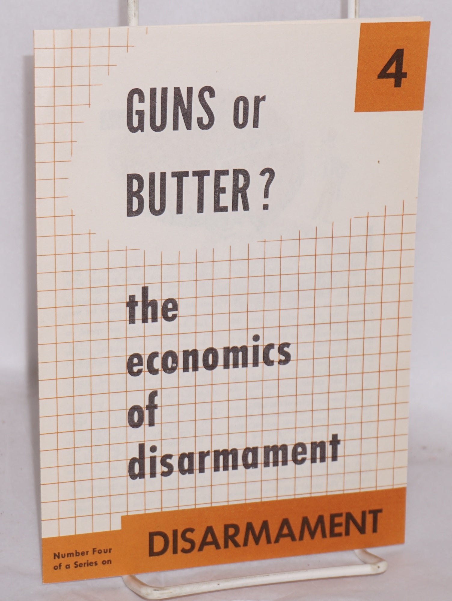 Guns or butter? The economics of disarmament by National Council