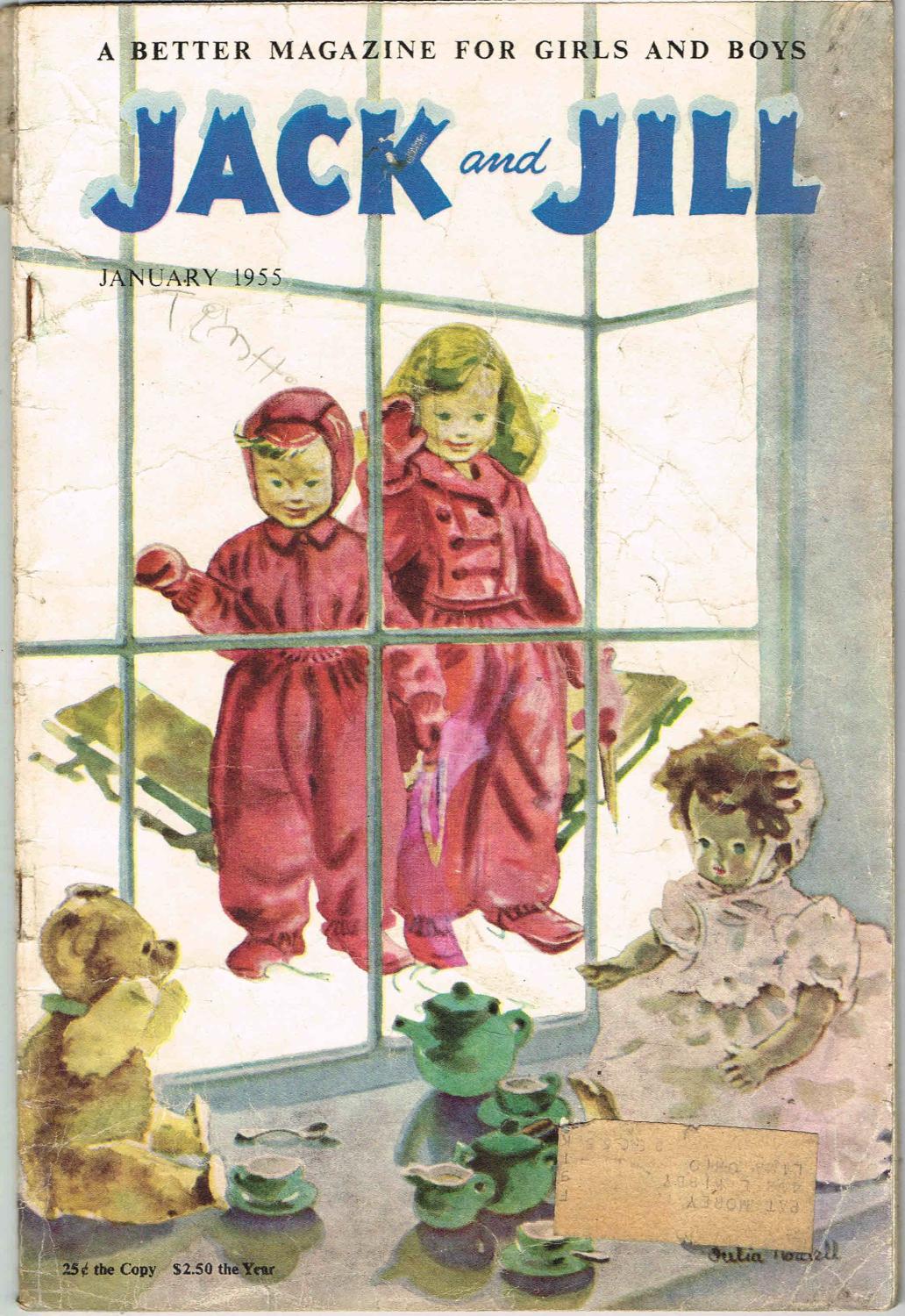 JACK AND JILL, January 1955, Volume 17, Number 3 (has PEPPERMINT