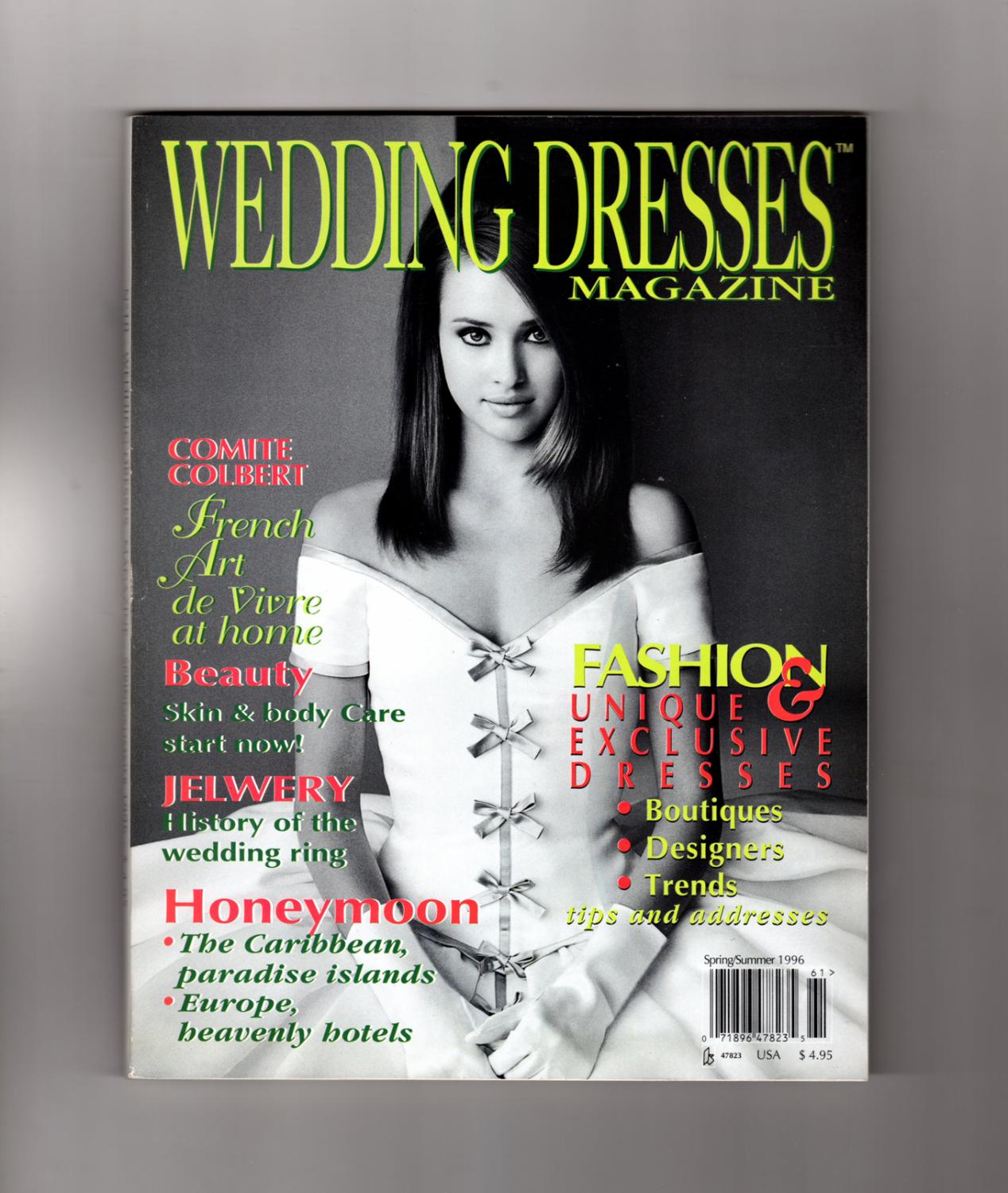 Wedding Dresses Magazine Spring Summer, 1996. 210 Page Bridal