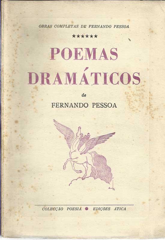 Poemas Dramáticos I Volume by Pessoa, Fernando Manuseado Capa Mole